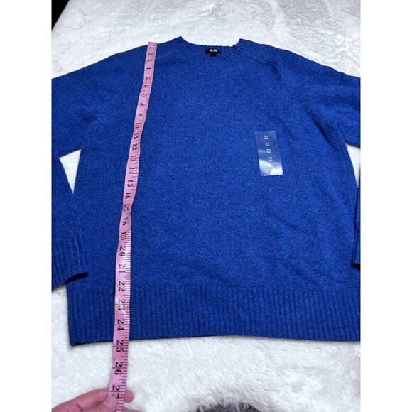 Uniqlo wool blue sweater women size medium - Picture 3 of 7